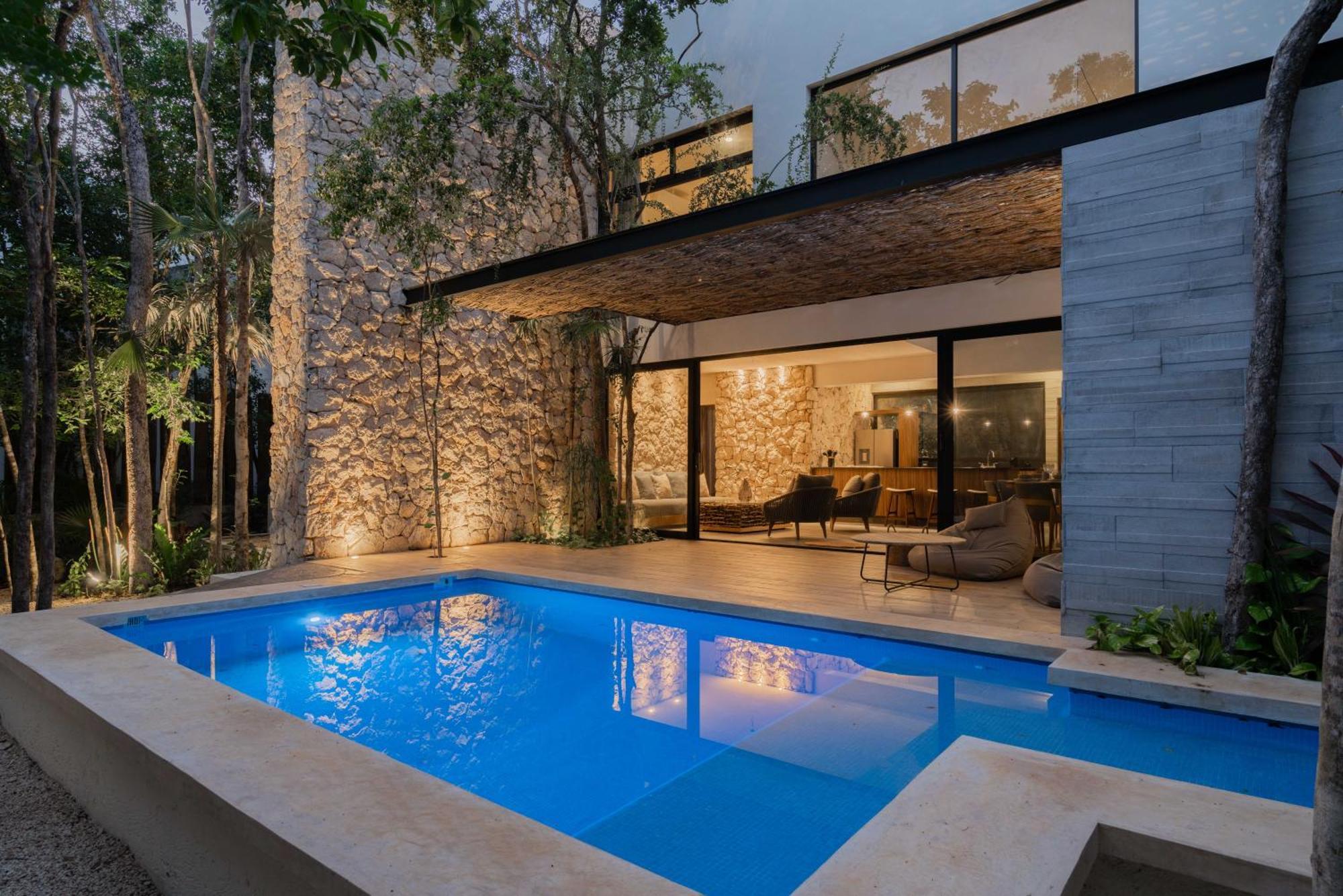 Twelve O'Clock - Luxury Villas Tulum Pueblo Buitenkant foto