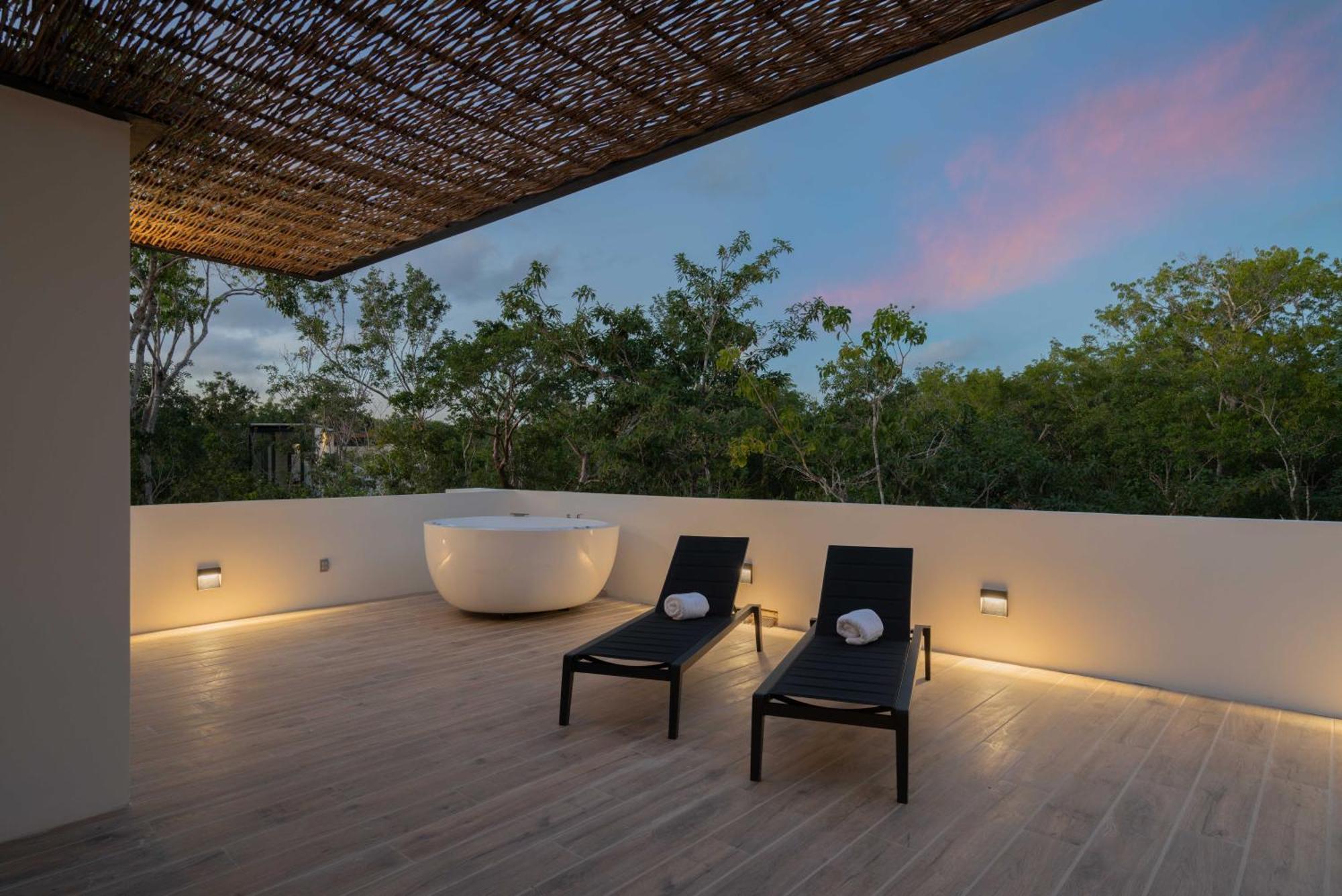Twelve O'Clock - Luxury Villas Tulum Pueblo Buitenkant foto