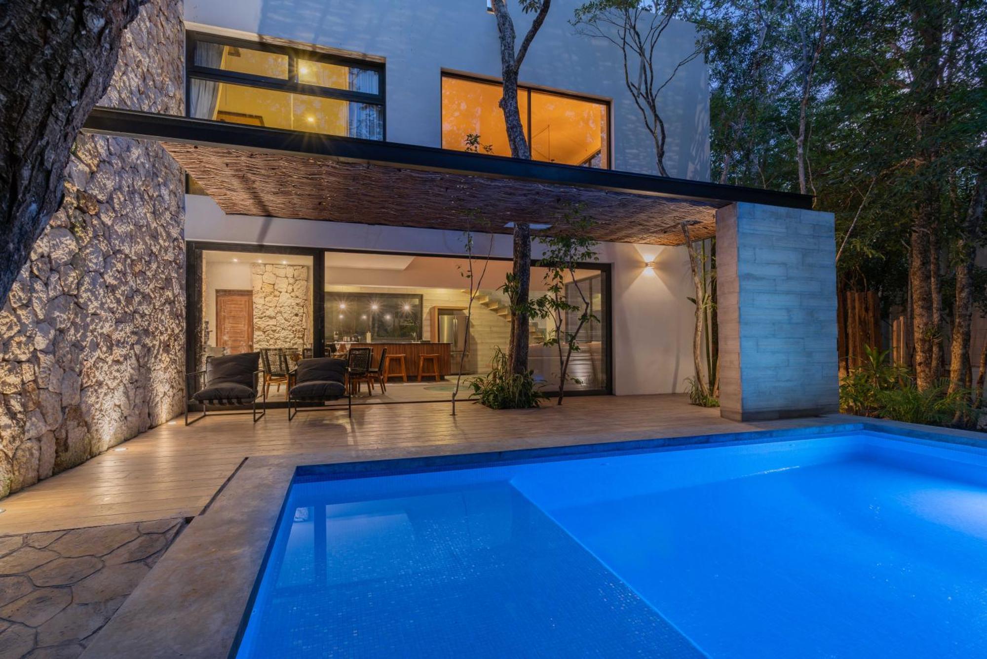 Twelve O'Clock - Luxury Villas Tulum Pueblo Buitenkant foto
