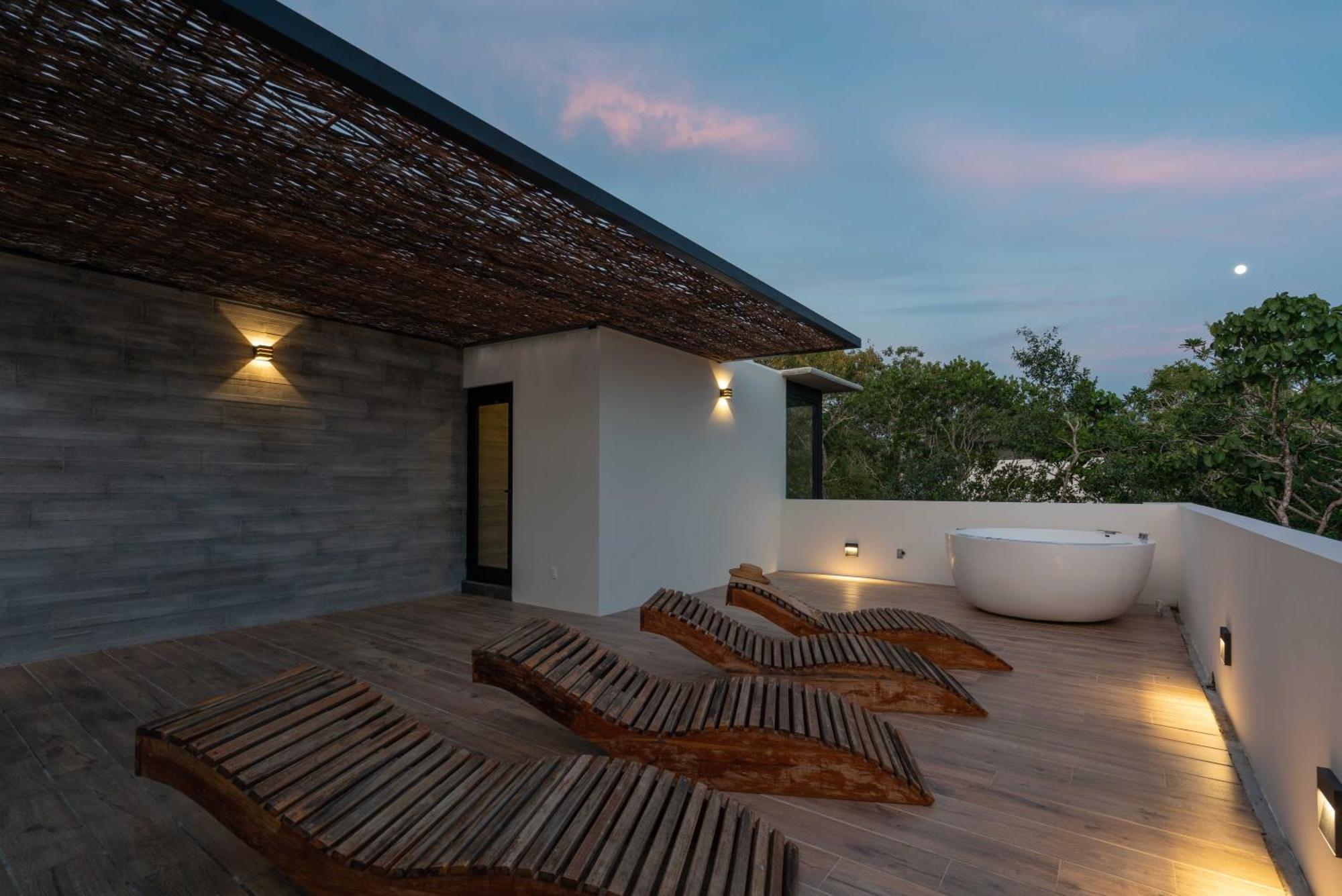 Twelve O'Clock - Luxury Villas Tulum Pueblo Buitenkant foto